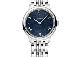 Omega De Ville 434.10.28.60.03.002 (2025) - Turquoise wijzerplaat 28mm Staal