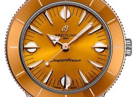 Breitling Superocean Heritage U10340281I1A1 (2026) - Yellow dial 38 mm Steel case