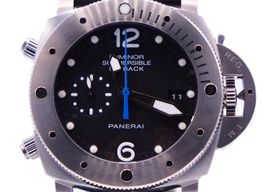 Panerai Luminor Submersible 1950 3 Days Automatic PAM00614 (2020) - Black dial 47 mm Titanium case