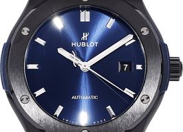 Hublot Classic Fusion Blue 542.CM.7170.LR (2019) - Blauw wijzerplaat 42mm Keramiek