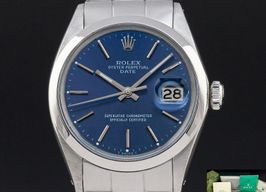 Rolex Oyster Perpetual Date 1500 (1969) - Blauw wijzerplaat 34mm Staal