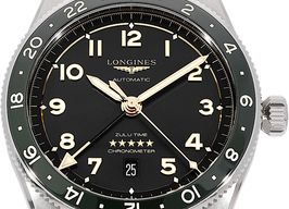 Longines Spirit L3.812.4.63.6 (2022) - Grijs wijzerplaat 42mm Staal