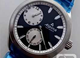 Alpina Alpiner AL-650BSS5E6B (2024) - Zwart wijzerplaat Onbekend Staal