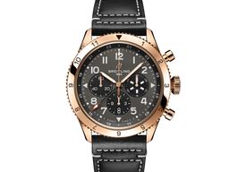 Breitling Super Avi RB04451A1B1X1 (2024) - Grijs wijzerplaat 46mm Roodgoud