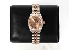 Rolex Lady-Datejust 279171 (2024) - Pink dial 28 mm Gold/Steel case