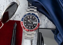 Rolex GMT-Master II 16710T (2006) - Zwart wijzerplaat 40mm Staal