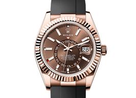Rolex Sky-Dweller 336235 (2025) - Bruin wijzerplaat 42mm Roségoud