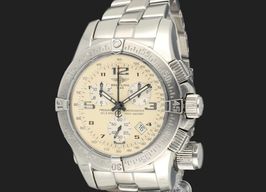 Breitling Emergency A73321 (Unknown (random serial)) - Beige dial 45 mm Steel case