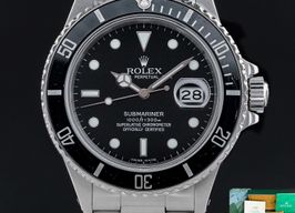 Rolex Submariner Date 168000 (1988) - Black dial 40 mm Steel case