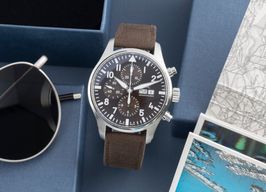 IWC Pilot Chronograph IW377713 (2020) - Brown dial 43 mm Steel case