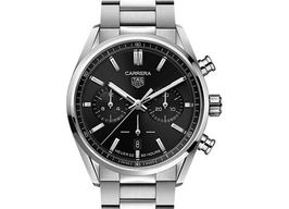 TAG Heuer Carrera CBN2010.BA0642 (2024) - Black dial 42 mm Steel case