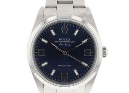 Rolex Air-King 14000M (2005) - Blue dial 34 mm Steel case