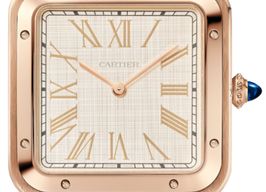 Cartier Santos Dumont WGSA0112 (2026) - Beige wijzerplaat 34mm Roségoud