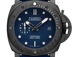 Panerai Luminor Submersible PAM01232 (2026) - Blauw wijzerplaat 44mm Carbon
