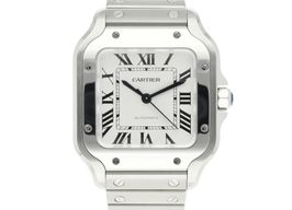 Cartier Santos WSSA0029 (2025) - Silver dial 35 mm Steel case