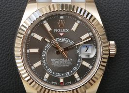 Rolex Sky-Dweller 326935 (2019) - Grijs wijzerplaat 42mm Roségoud