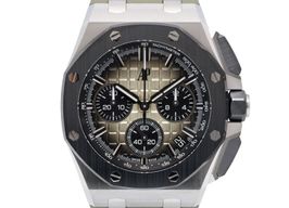 Audemars Piguet Royal Oak Offshore Chronograph 26420SO.OO.A600CA.01 (2021) - Beige dial 43 mm Steel case
