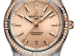 Breitling Chronomat 36 U10380591K1U1 (2025) - Pink dial 36 mm Steel case