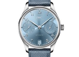 IWC Portuguese Automatic IW501708 (2024) - Blauw wijzerplaat 42mm Witgoud