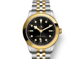 Tudor Black Bay S&G 79663 (2025) - Black dial 39 mm Gold/Steel case