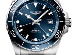 Longines HydroConquest L3.890.4.96.6 (2026) - Blauw wijzerplaat 43mm Staal