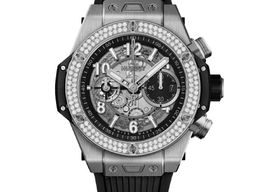 Hublot Big Bang Unico 421.NX.1170.RX.1104 (2025) - Transparant wijzerplaat 44mm Titanium