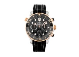 Omega Seamaster Diver 300 M 210.22.44.51.01.001 (2022) - Black dial 44 mm Gold/Steel case