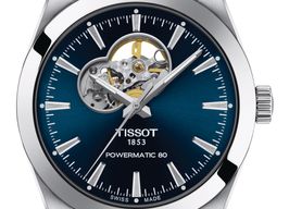 Tissot Gentleman T1274071104101 (2024) - Blauw wijzerplaat 40mm Staal