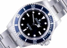 Rolex Submariner No Date 14060 (1993) - Zwart wijzerplaat 40mm Staal