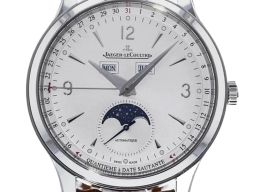 Jaeger-LeCoultre Master Calendar Q4148420 (2024) - Zilver wijzerplaat 40mm Staal