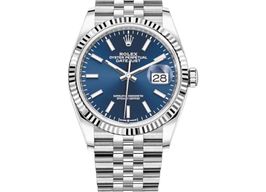 Rolex Datejust 36 126234 (2025) - Blue dial 36 mm Steel case