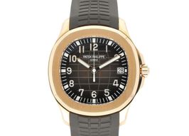 Patek Philippe Aquanaut 5167R-001 (2020) - Bruin wijzerplaat 40mm Roségoud
