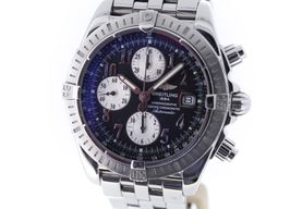 Breitling Chronomat Evolution A13356 (2006) - Zwart wijzerplaat 48mm Staal