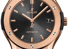Hublot Classic Fusion Racing Grey 511.OX.7081.RX (2025) - Grijs wijzerplaat 45mm Roségoud