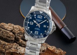 Longines HydroConquest L3.782.4.96.6 (Onbekend (willekeurig serienummer)) - Blauw wijzerplaat 43mm Staal