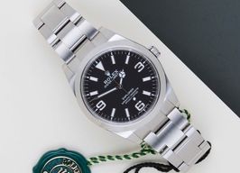 Rolex Explorer 214270 (2019) - Black dial 39 mm Steel case