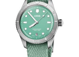 Oris Divers Sixty Five 01 733 7771 4057-07 3 19 03S (2025) - Groen wijzerplaat 38mm Staal