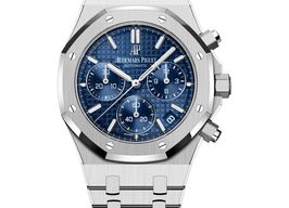 Audemars Piguet Royal Oak Chronograph 26239BC.OO.1220BC.01 (2025) - Blue dial 41 mm White Gold case