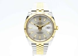 Rolex Datejust 41 126333 (2017) - Silver dial 41 mm Gold/Steel case