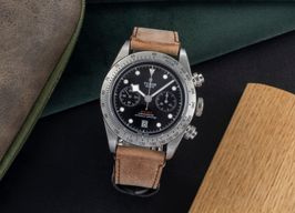 Tudor Black Bay Chrono 79350 (Unknown (random serial)) - Black dial 41 mm Steel case