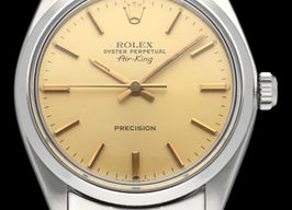 Rolex Air-King 5500 (1979) - Champagne dial 34 mm Steel case