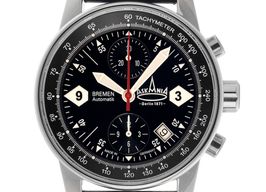 Askania Unknown BRE-4722 (Unknown (random serial)) - Black dial 40 mm Steel case