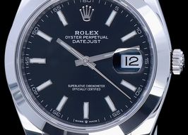 Rolex Datejust 41 126300 (2022) - Zwart wijzerplaat 41mm Staal
