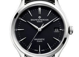 Baume & Mercier Clifton M0A10399 (2024) - Black dial 40 mm Steel case