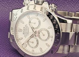 Rolex Daytona 116520 (2007) - White dial 40 mm Steel case