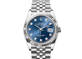 Rolex Datejust 36 126234-0037 (2024) - Blue dial 36 mm Steel case