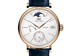 IWC Portofino Hand-Wound IW516409 (2025) - Silver dial 45 mm Red Gold case