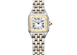 Cartier Panthère W2PN0018 (2026) - Wit wijzerplaat 30mm Goud/Staal