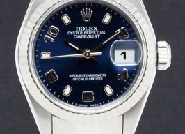 Rolex Lady-Datejust 69174 (1999) - Blauw wijzerplaat 26mm Staal