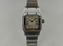 Cartier Santos Galbée W20017D6 (1993) - Silver dial 24 mm Steel case